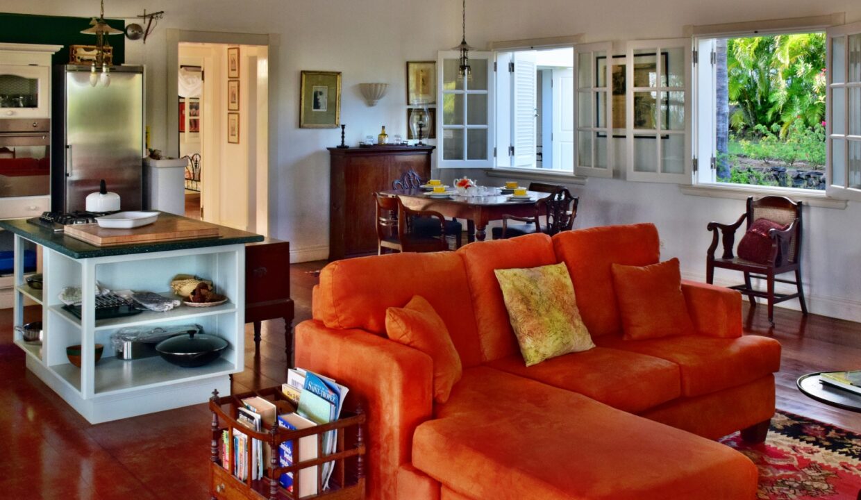 Kitchen Living room Dining room
