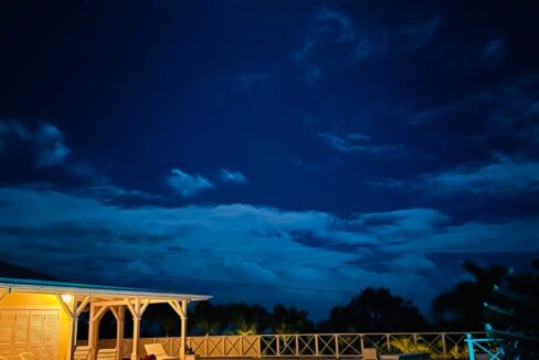 Porch Pool at night