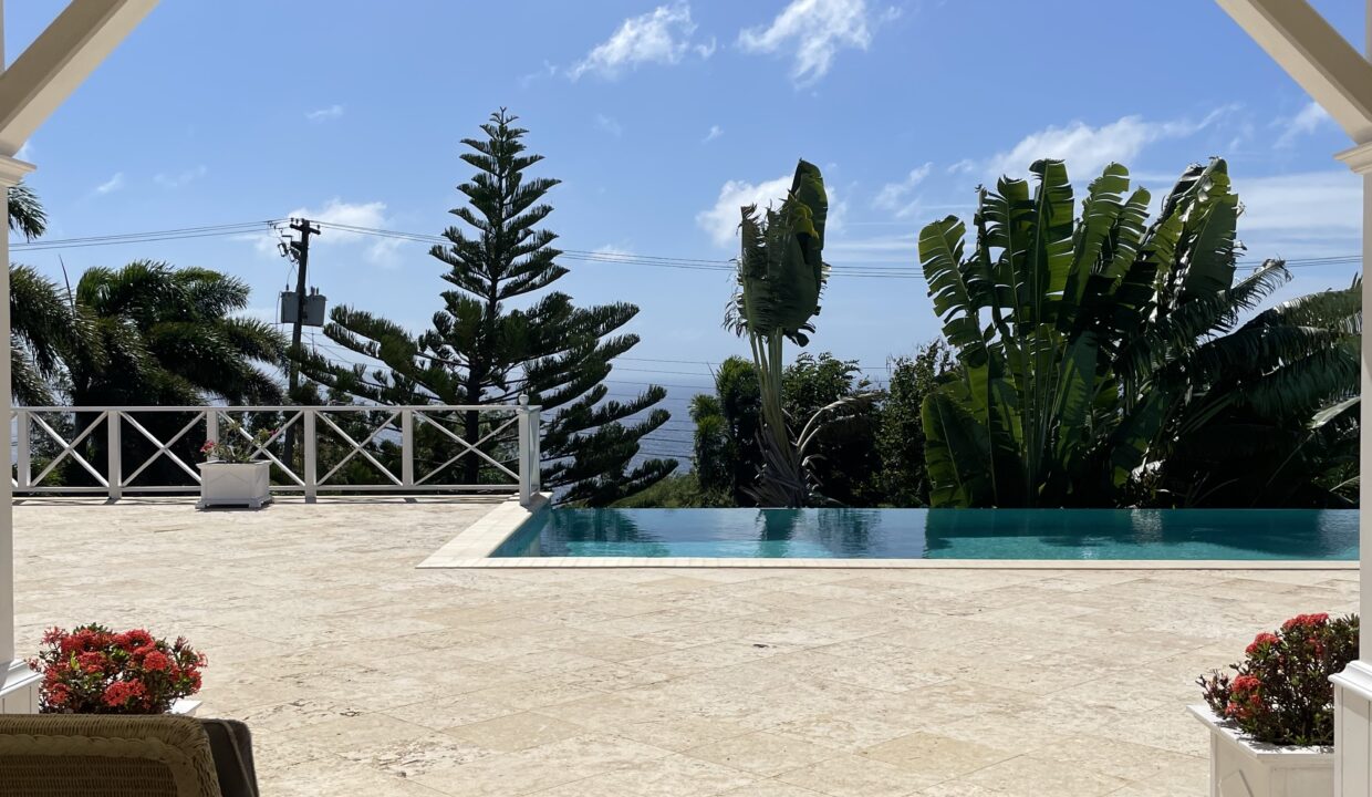 View from living room