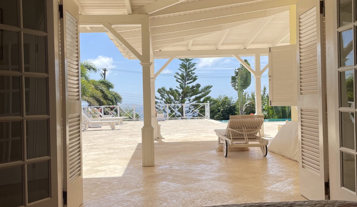 View from master bedroom