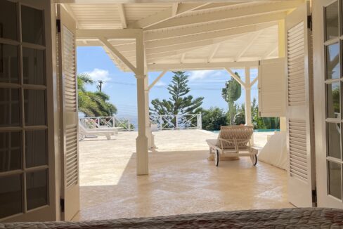 View from master bedroom